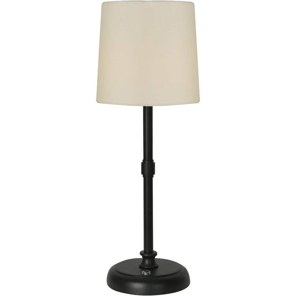 Folux Cordless Black LED Table Lamp